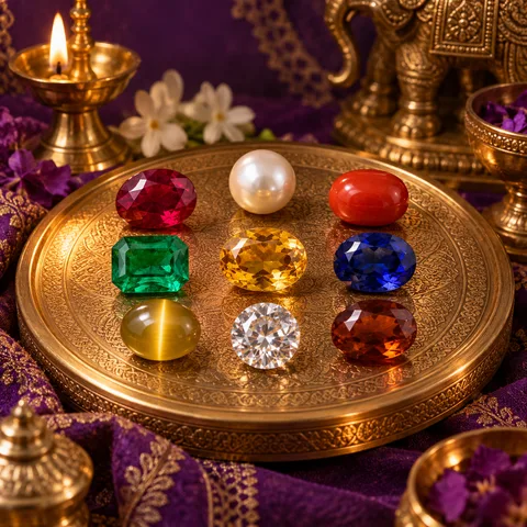 Gemstones for traditional astrology guidance