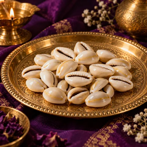 Cowrie shells for traditional divination