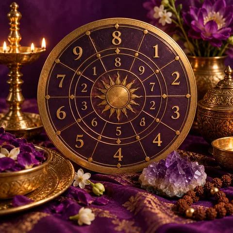 Numerology illustration